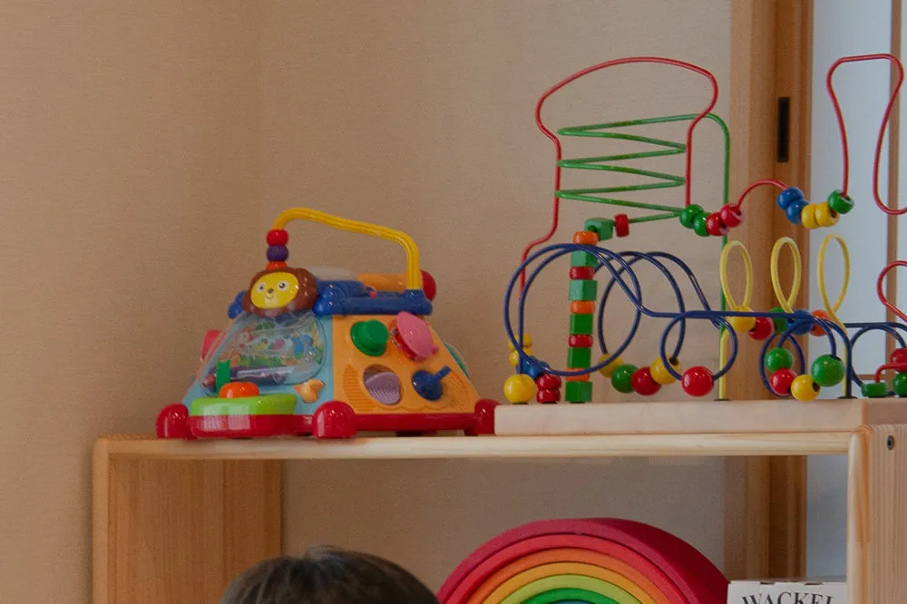 MIMARU大阪 難波STATIONのこども向けボードゲームの部屋の乳幼児向けのおもちゃの写真